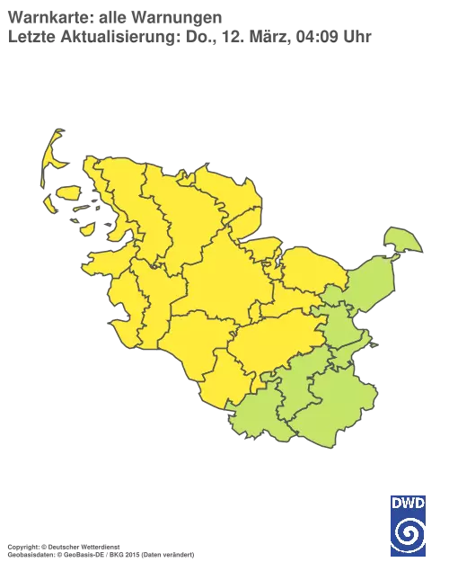 Aktuelle Wetterwarnungen für %region%