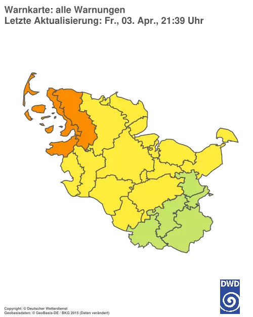 Aktuelle Wetterwarnungen für %region%