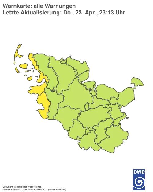 Aktuelle Wetterwarnungen für %region%