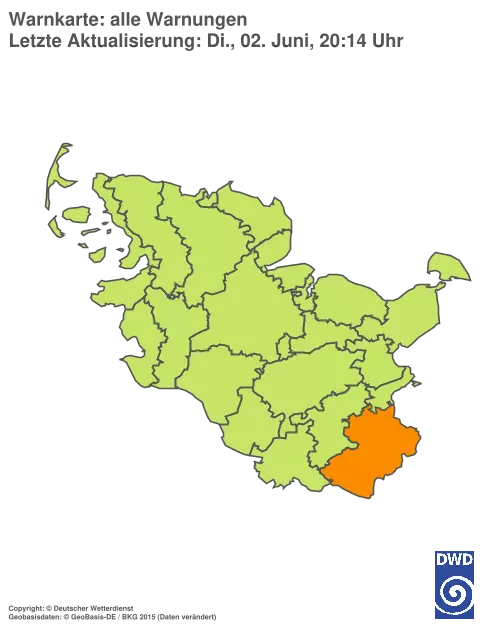 Aktuelle Wetterwarnungen für %region%