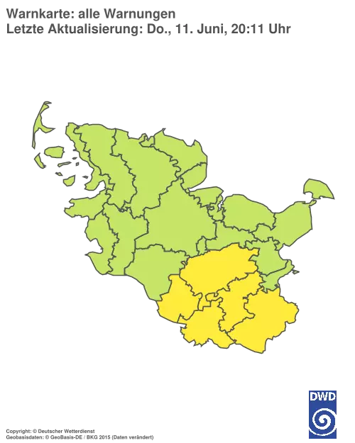 Aktuelle Wetterwarnungen für %region%