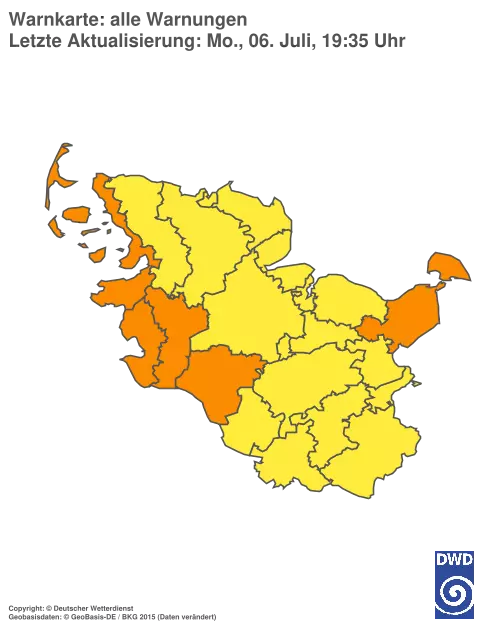 Aktuelle Wetterwarnungen für %region%