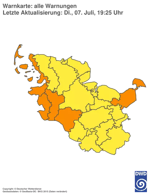 Aktuelle Wetterwarnungen für %region%