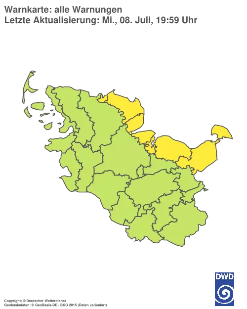 Aktuelle Wetterwarnungen für %region%