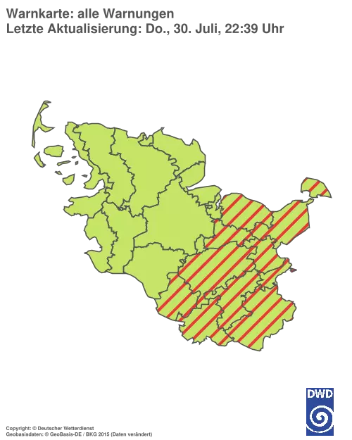 Aktuelle Wetterwarnungen für %region%