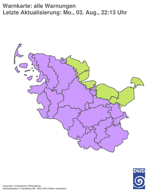 Aktuelle Wetterwarnungen für %region%